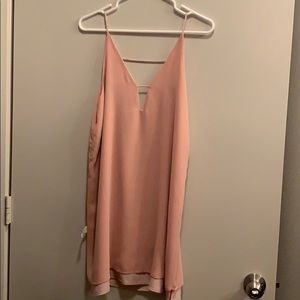 Pink summer dress